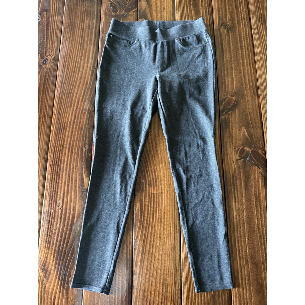 Seven7 Charcoal Pull-on Stretch Ponte‎ Legging Walking Pants Sz S Athleisure